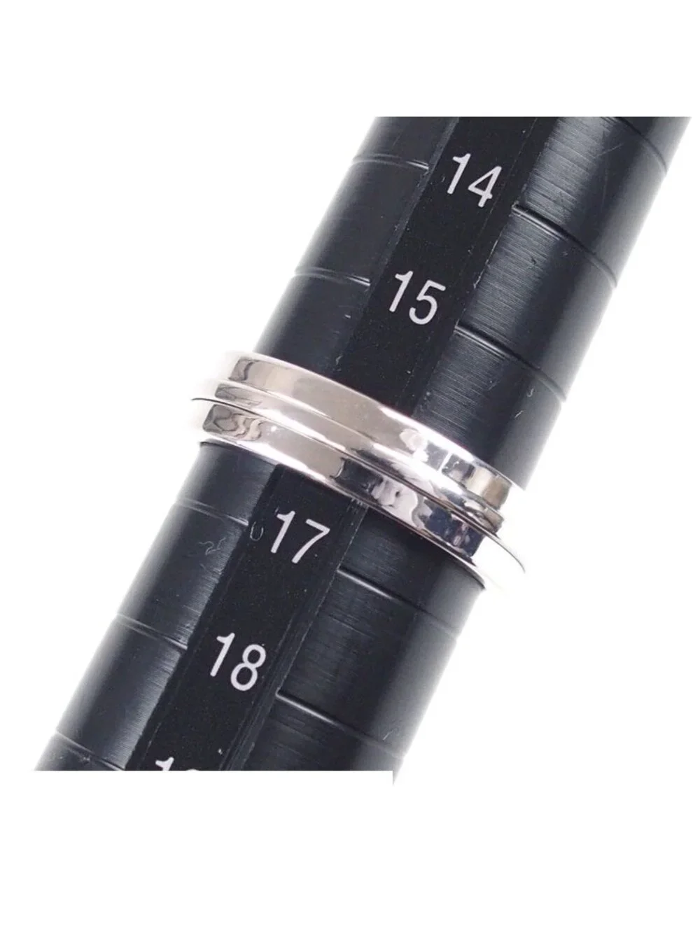 Tiffany & Co T Two Wide White Gold 18K Ring